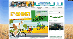 Desktop Screenshot of cornet.fr