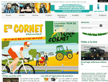 Tablet Screenshot of cornet.fr